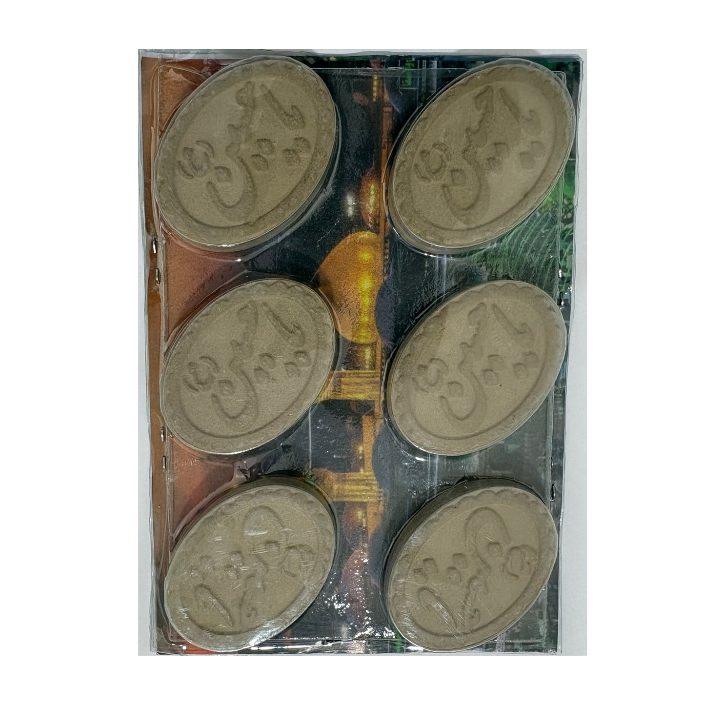 سجدات كرت عدد 6 بيضاوية 1×4×5.5 كود 1