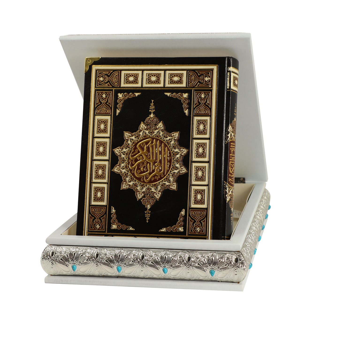 علبة مصحف ابيض