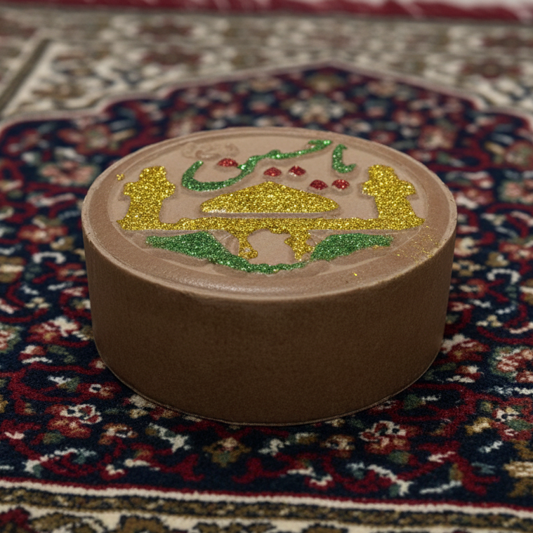 سجدة دائرية ذهبي 2.5×7 كود 9