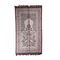 مصلية تركية مع كيس او علبة قماش 118*68 سم