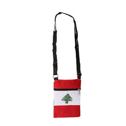 شنطة قماش علم لبنان